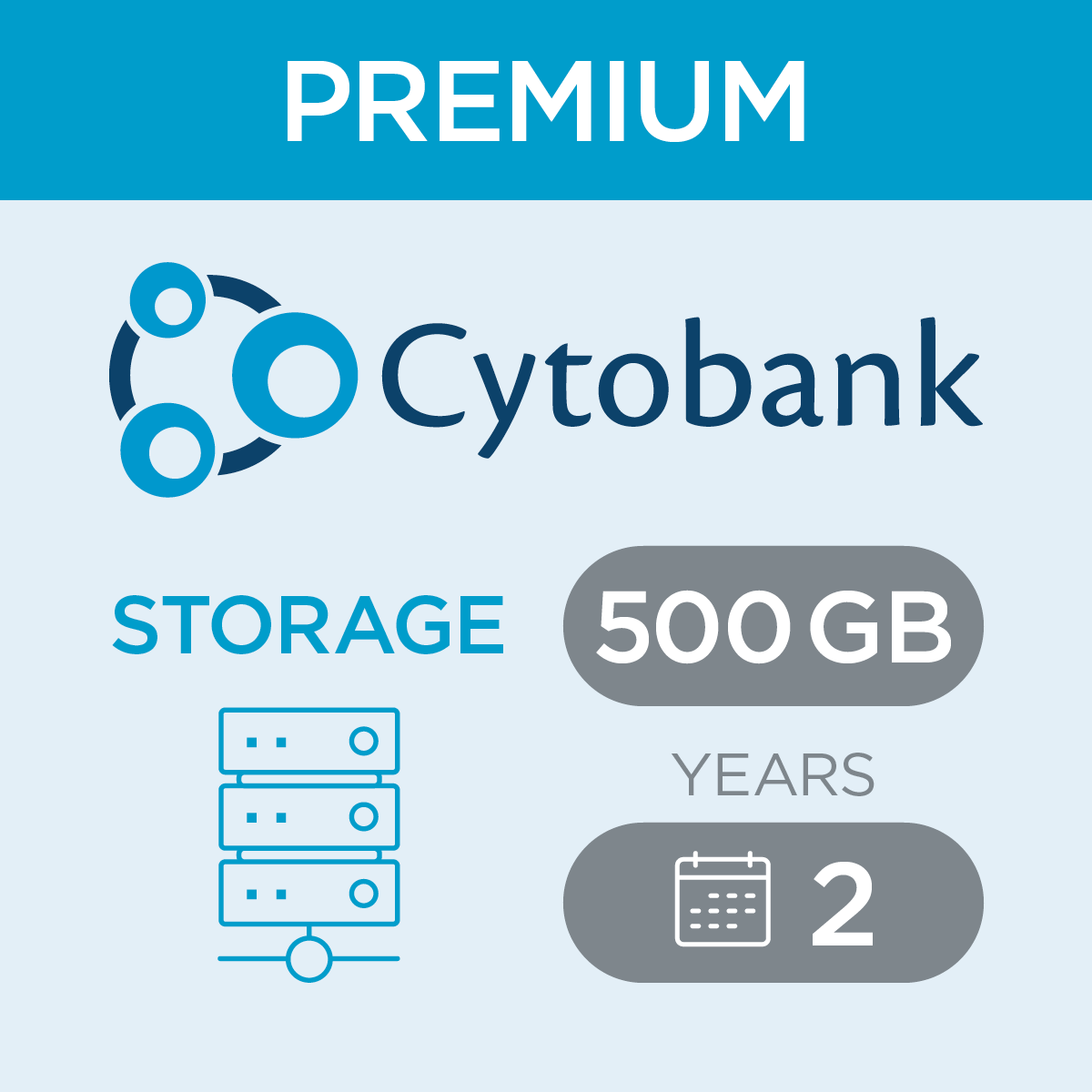 C47420_Cytobank Storage per 500 Gb for Premium, 2-year